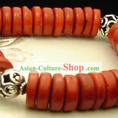 Chinese Coconut Silver Braceelt