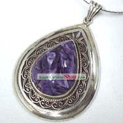 Traditional Tibet Silver Lapis Lazuli