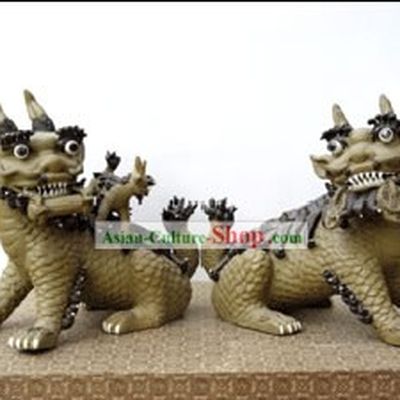 Hand Made Foshan Shi Wan Artistic Ceramics-Xie Zhi