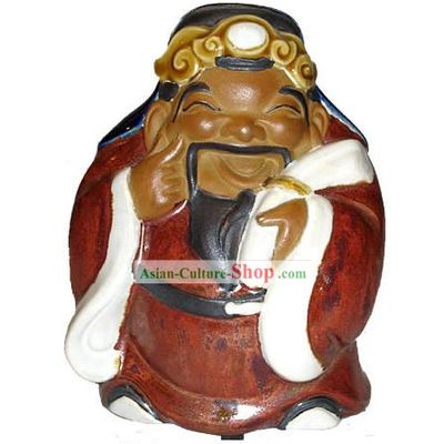 Chinese Hand Made Ceramics Statue-Lucky Fairy