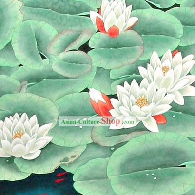 Chinese Traditional Painting-Summer Lotus