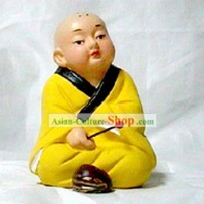Tianjun Clay Figurine Zhang-Little Monk