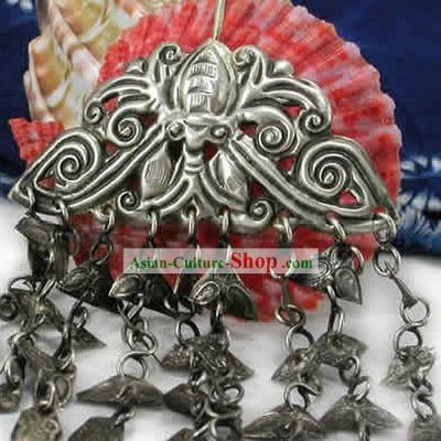 Tibet Butterfly Falls for Flower Tassel Hairpin