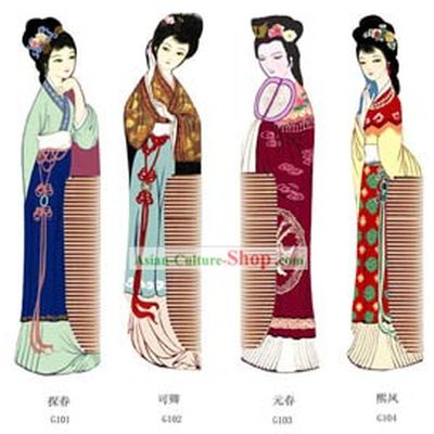 China Comb-Jin Ling Twelve Girls in Red Chamber Dream 1
