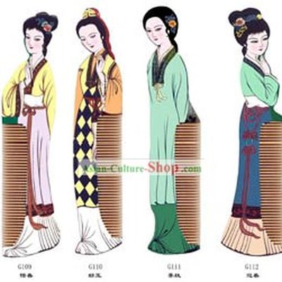 China Comb-Jin Ling Twelve Girls in Red Chamber Dream 3