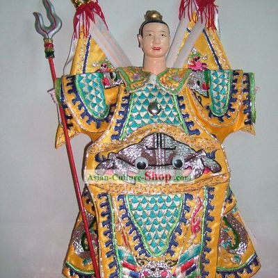 Chinese Classic Handmad Hand Puppet-Nuo Zha