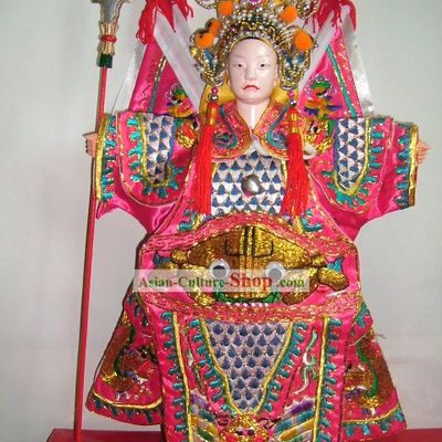 Chinese Classic Handmade Hand Puppet-Jiang Wei of Three Kingdom Character