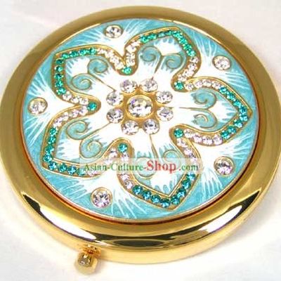 FASN Makeup Mirror-Paris Flower