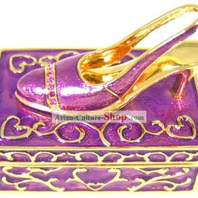 FASN Casket-Purple Dancing Shoes