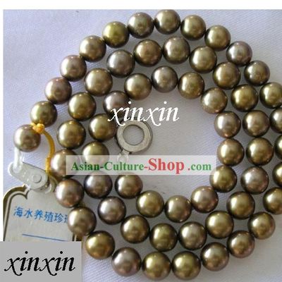 Nobel Bronze Coloured Natural Pearl