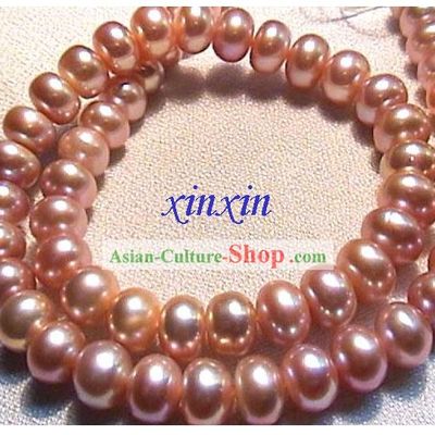 Nice Pink Natural Pearl Necklace