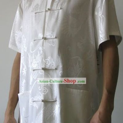 Hand made Ancient White Dragon Dress