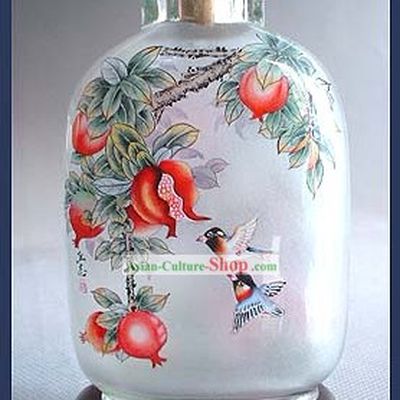 Snuff Bottles With Inside Painting Birds Series-Birds Lovers