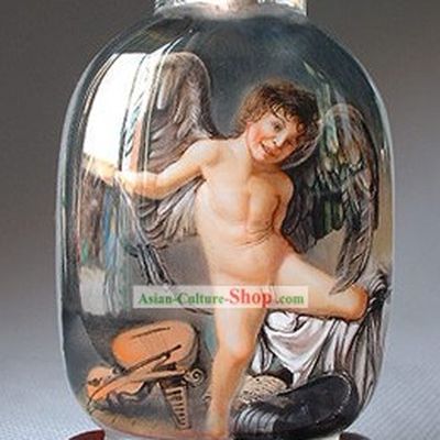 Snuff Bottles With Inside Painting Religion Series-Love Angel