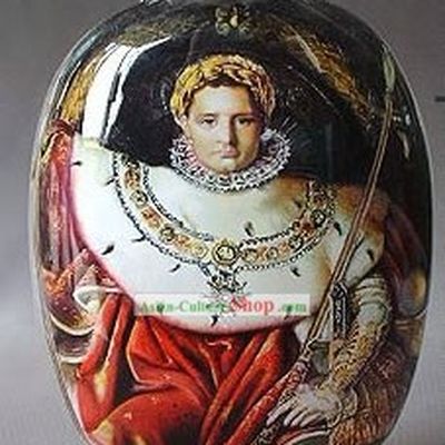 Snuff Bottles With Inside Painting Religion Series-Young Encyclic