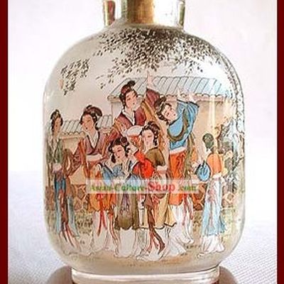 Snuff Bottles With Inside Painting Characters Series-Palace Beauties 1