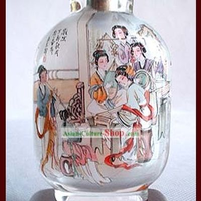 Snuff Bottles With Inside Painting Characters Series-Chinese Palace Music Group