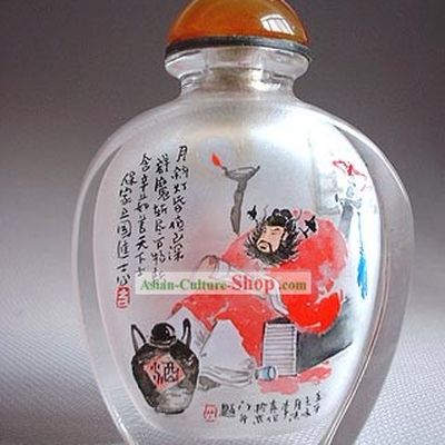 Snuff Bottles With Inside Painting Characters Series-Zhong Kui