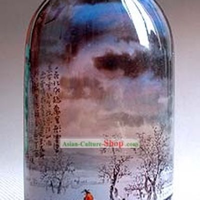 Snuff Bottles With Inside Painting Landscape Series-Travel