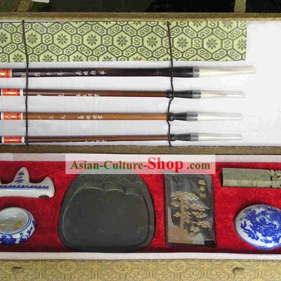 The Four Treasures of The Chinese Calligraphy Study