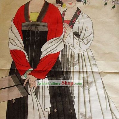 Chinese Traditional Painting-Princess Journey
