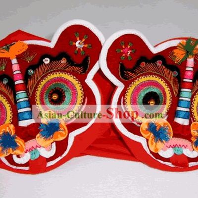 China Hand Made Cloth Craft-Tiger Pillow