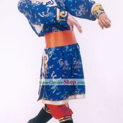 Mongolia Minority Dancing Costume Suit for Man