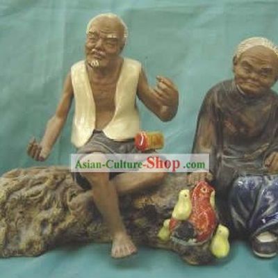 Chinese Porcelain Figurine from Shi Wan-Love