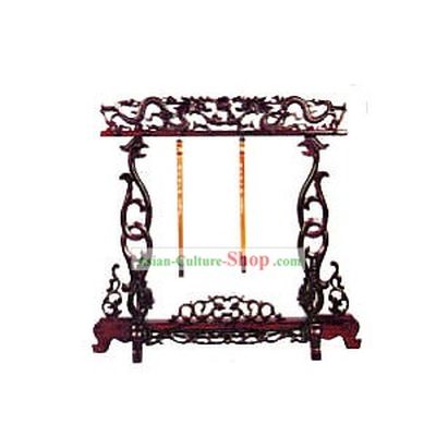 Chinese Ancient Hand Carved Dragon Pen Holder