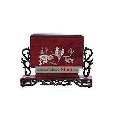 Chinese Palace Mahogany Flower Rack 8