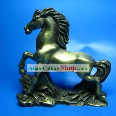 Chinese Classic Brass Galloping Horse