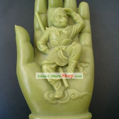 Chinese Classic Treasure-Monkey King in the Hand of Buddha