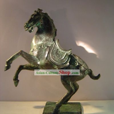 Chinese Classic Archaize Bronze Statue-Tang Dynasty Horse