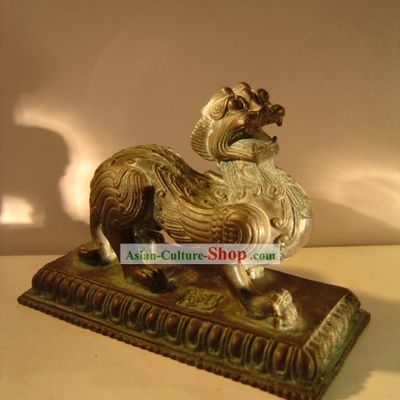 Chinese Classic Archaize Bronze Ware-Palace Bi Xie