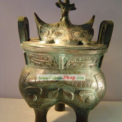 Chinese Classic Archaize Bronze Ware-Palace Bo Ju Ge