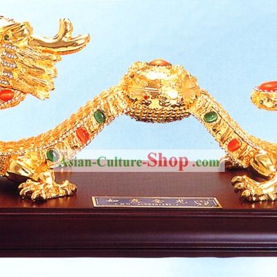 Chinese Classic As You Wish Gold Dragon