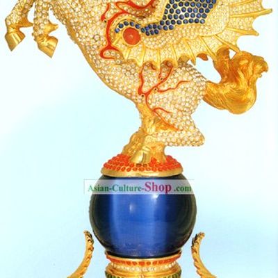 Chinese Gold Diamonds Horse of God