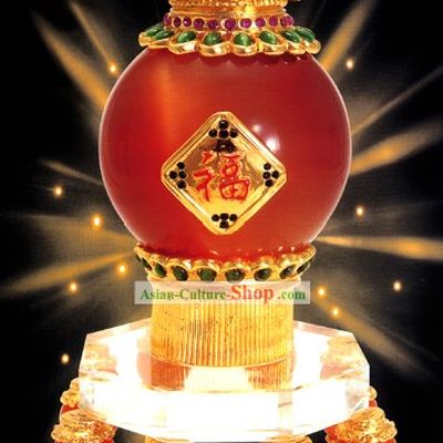 Chinese Classic Ancient Palace Lamp Statue