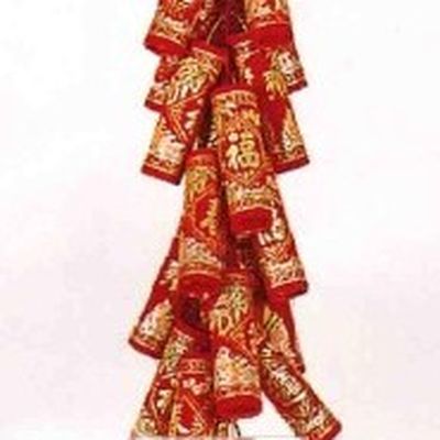 71" Long Red Firecracker Decoration Hanging