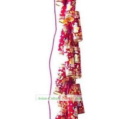 Long Chinese New Year Red Simulating Firecracker Hanging