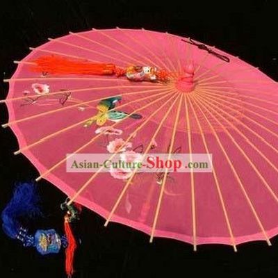 Hangzhou Classic Hand Embroidered Silk Umbrella