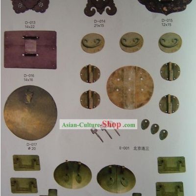 Chinese Archaize Copper Furniture Supplement Home Decoration 18