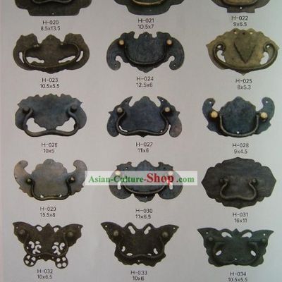 Chinese Archaize Copper Furniture Supplement Home Decoration 19