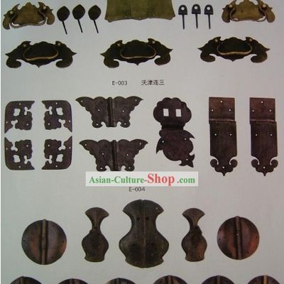 Chinese Archaize Copper Furniture Supplement Home Decoration 12