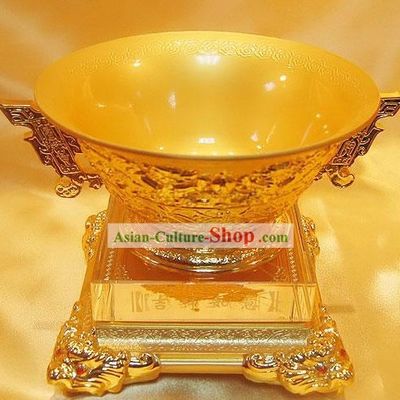 Chinese Lucky Golden Bowl Gift Package