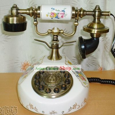 Chinese Traditional Old Antique Style Telephone