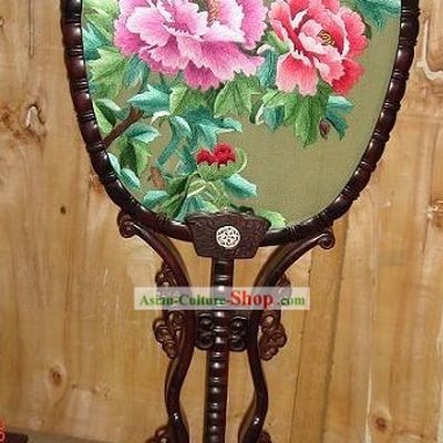 Chinese Classic High Double-Sided Embroidery Handicraft-Peony
