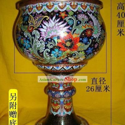 Chinese Stunning Palace Cloisonne Collectible