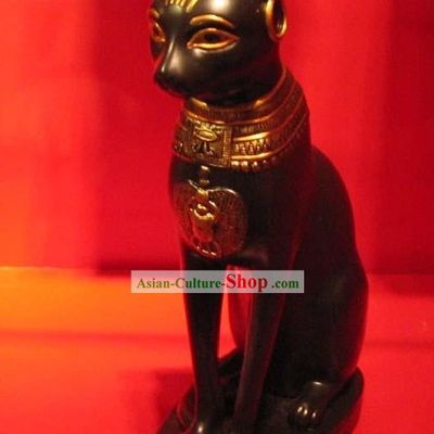 Egypt Stunning Steel Statue-Egypt Cat of Legend