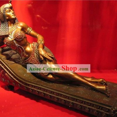 Egypt Stunning Steel Statue-Egypt Empress